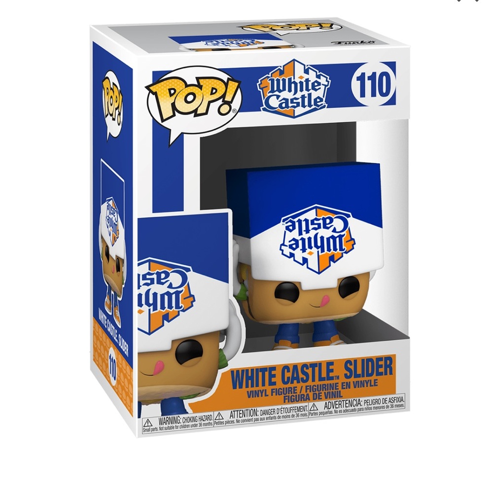 White Castle slider Funko